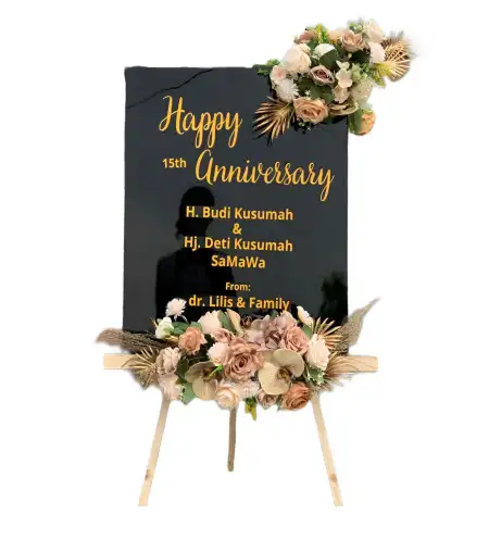 Papan Bunga Akrilik Ngargotirto